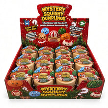 Load image into Gallery viewer, Squishy Mystery Dumpling Soft Slow Rise Holiday Surprise Christmas Edition
