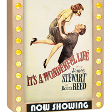Load image into Gallery viewer, It's a Wonderful Life 80th Anniversary Now Showing Ornament With Light - Hallmark Timmins
