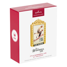 Load image into Gallery viewer, It's a Wonderful Life 80th Anniversary Now Showing Ornament With Light - Hallmark Timmins
