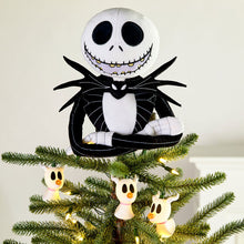 Load image into Gallery viewer, Disney Tim Burton&#39;s The Nightmare Before Christmas Plush Fabric Hallmark Tree Topper, 9.75&quot;
