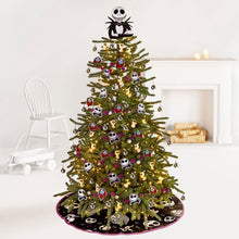 Load image into Gallery viewer, Disney Tim Burton&#39;s The Nightmare Before Christmas Plush Fabric Hallmark Tree Topper, 9.75&quot;
