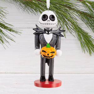 Disney Tim Burton's The Nightmare Before Christmas Jack Skellington Nutcracker Hallmark Ornament