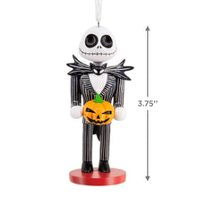Load image into Gallery viewer, Disney Tim Burton&#39;s The Nightmare Before Christmas Jack Skellington Nutcracker Hallmark Ornament
