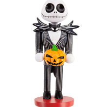 Load image into Gallery viewer, Disney Tim Burton&#39;s The Nightmare Before Christmas Jack Skellington Nutcracker Hallmark Ornament
