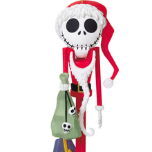 Load image into Gallery viewer, Disney Tim Burton&#39;s The Nightmare Before Christmas Santa Jack Skellington Nutcracker Ornament

