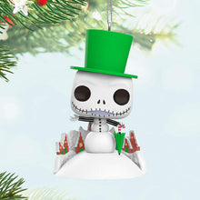 Load image into Gallery viewer, Disney Tim Burton&#39;s The Nightmare Before Christmas Jack Skellington Snowman Funko POP!® Ornament
