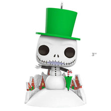 Load image into Gallery viewer, Disney Tim Burton&#39;s The Nightmare Before Christmas Jack Skellington Snowman Funko POP!® Ornament
