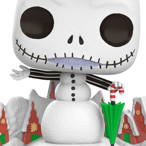 Disney Tim Burton's The Nightmare Before Christmas Jack Skellington Snowman Funko POP!® Ornament