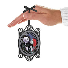 Load image into Gallery viewer, Disney Tim Burton&#39;s The Nightmare Before Christmas Jack and Sally Papercraft Ornament
