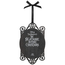 Load image into Gallery viewer, Disney Tim Burton&#39;s The Nightmare Before Christmas Jack and Sally Papercraft Ornament
