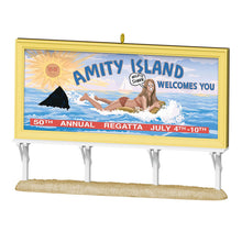 Load image into Gallery viewer, Jaws 50th Anniversary Help!!! Shark Ornament

