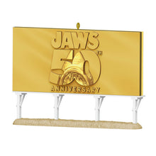 Load image into Gallery viewer, Jaws 50th Anniversary Help!!! Shark Ornament
