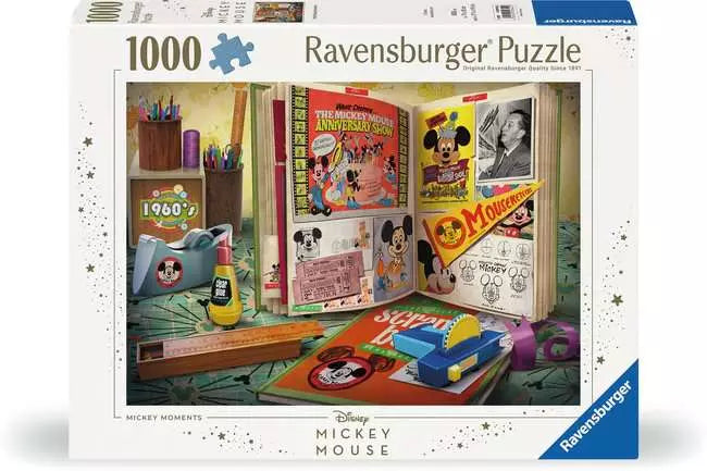 1960 Mickey Moments - 1000 Piece Puzzle by Ravensburger