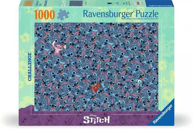 Stitch Challenge - 1000 Piece Puzzle by Ravensburger