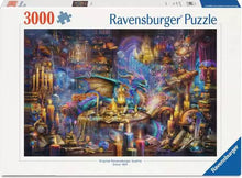 Load image into Gallery viewer, Dragon's Labrary - 3000 Piece Puzzle by Ravensburger - Hallmark Timmins
