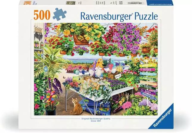 Glorious Garden Center - 500 Pieces Puzzle by Ravensburger