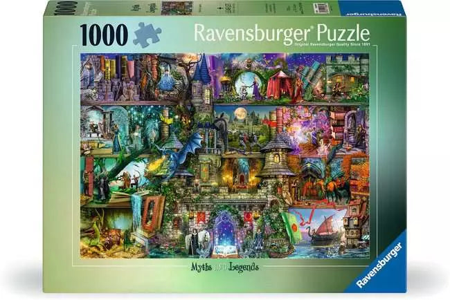 Myths & Legends 1000p - 1000 Pieces Puzzle by Ravensburger