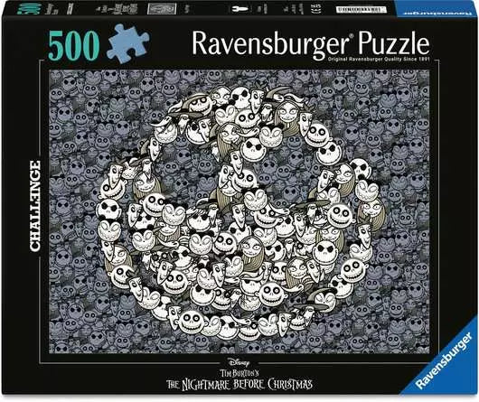The Nightmare before Christmas - 500 Piece Puzzle by Ravensburger