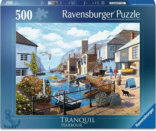 Tranquil Harbour - 500 Piece Puzzle by Ravensburger