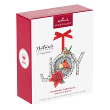 Load image into Gallery viewer, Marjolein Bastin Charming Cardinals Papercraft Ornament
