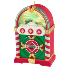 Load image into Gallery viewer, Jolly Jukebox Musical Ornament With Light
