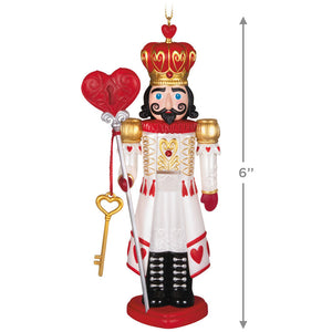 Noble Nutcrackers King of Hearts Ornament