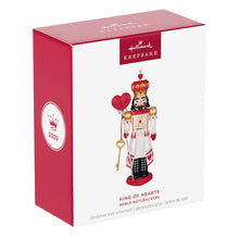 Load image into Gallery viewer, Noble Nutcrackers King of Hearts Ornament

