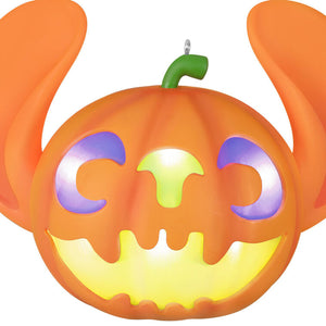 Disney Lilo & Stitch Spooky Stitch Jack-o'-Lantern Ornament With Light
