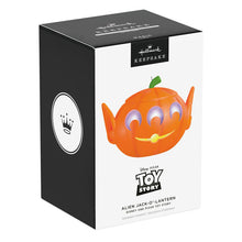 Load image into Gallery viewer, Disney/Pixar Toy Story Alien Jack-o'-Lantern Ornament With Light - Hallmark Timmins
