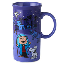 Load image into Gallery viewer, Peanuts® Shepherd Linus and Sheep Snoopy Nativity Scene Mug, 17.5 oz.
