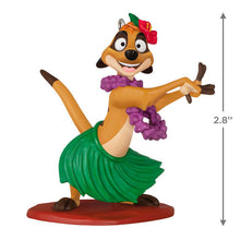 Load image into Gallery viewer, Disney The Lion King Timon&#39;s Dancing Diversion Ornament
