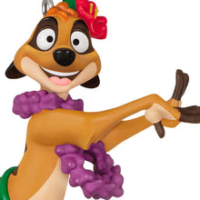 Load image into Gallery viewer, Disney The Lion King Timon&#39;s Dancing Diversion Ornament
