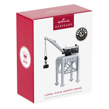 Load image into Gallery viewer, Lionel® M.O.W. Gantry Crane Ornament
