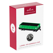 Load image into Gallery viewer, Lionel® 812 Gondola Car Metal Ornament
