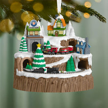 Load image into Gallery viewer, Lionel® Christmas Mountain Musical Ornament With Light and Motion - Hallmark Timmins
