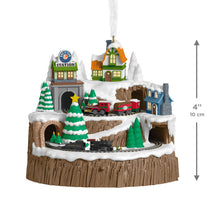 Load image into Gallery viewer, Lionel® Christmas Mountain Musical Ornament With Light and Motion - Hallmark Timmins
