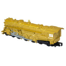 Load image into Gallery viewer, Lionel® Trains New York Central 700E Hudson Locomotive Metallic Gold Metal Ornament
