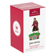 Load image into Gallery viewer, Lord of the Rings: The Fellowship of the Ring™ Collection Frodo Baggins™ Ornament With Light and Sound - Hallmark Timmins
