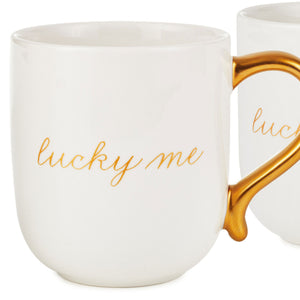 Lucky Me and Lucky You Mugs, Set of 2