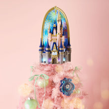 Load image into Gallery viewer, Walt Disney World Magic Kingdom Cinderella Castle Tree Topper With Light and Sound, 10.75" - Hallmark Timmins
