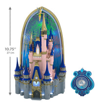 Load image into Gallery viewer, Walt Disney World Magic Kingdom Cinderella Castle Tree Topper With Light and Sound, 10.75" - Hallmark Timmins
