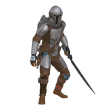 Load image into Gallery viewer, Star Wars: The Mandalorian™ Wielding the Darksaber™ Ornament
