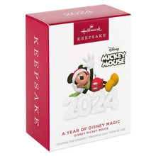 Load image into Gallery viewer, Disney Mickey Mouse A Year of Disney Magic 2024 Ornament
