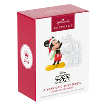 Load image into Gallery viewer, Disney Mickey Mouse A Year of Disney Magic 2026 Ornament - Hallmark Timmins
