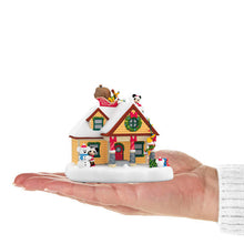 Load image into Gallery viewer, Disney Mickey Mouse The Merriest House in Town Musical Ornament With Light
