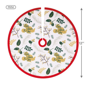 Mini Disney Mickey Mouse Tree Skirt, 12"