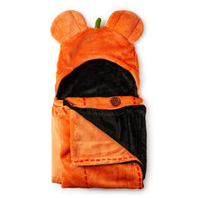 Load image into Gallery viewer, Disney Mickey Mouse Jack-o'-Lantern Oversized Hooded Blanket, 70x50
