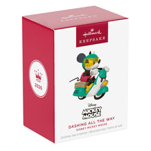 Load image into Gallery viewer, Disney Mickey Mouse Dashing All the Way Ornament - Hallmark Timmins
