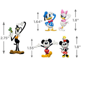 Disney Mickey and Friends Forever Friends Ornament, Set of 5