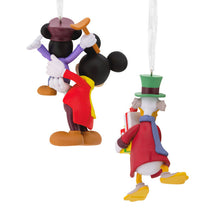 Load image into Gallery viewer, Disney Mickey&#39;s Christmas Carol Hallmark Ornaments, Set of 2
